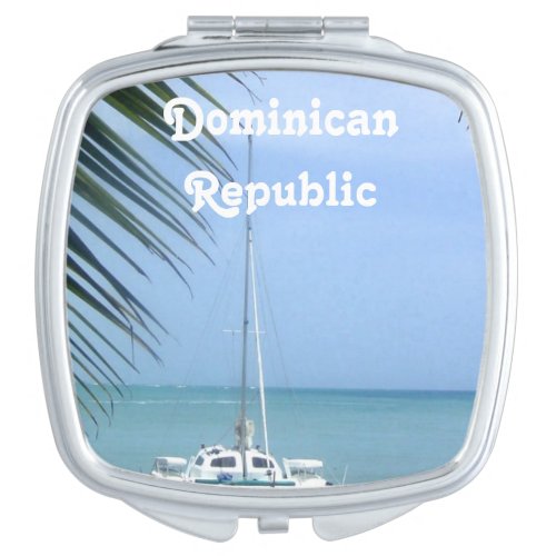 Beach in the Dominican Vanity Mirror