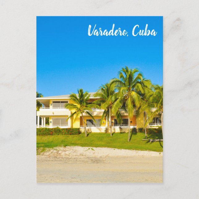 Beach in Vardero, Cuba Postcard (Front)