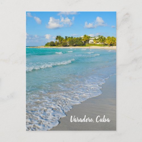 Beach in Vardero Cuba Postcard