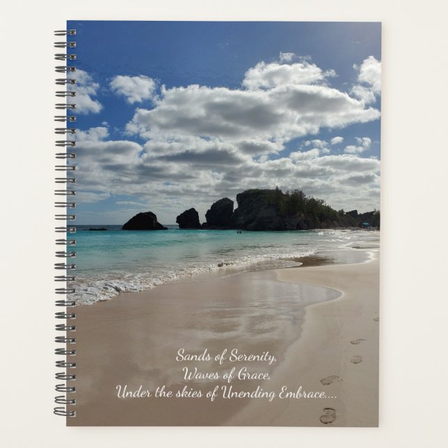 Beach Inspirational Large Planner (Front)