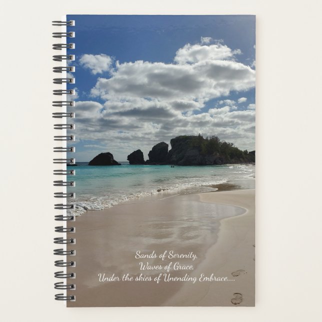 Beach Inspirational Small Planner (Front)