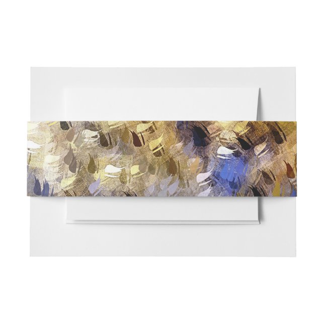 BEACH INVITATION BELLY BAND (Front Example)