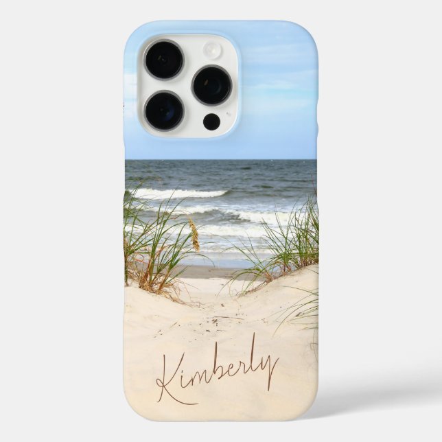 Beach iPhone 16 Pro Case (Back)