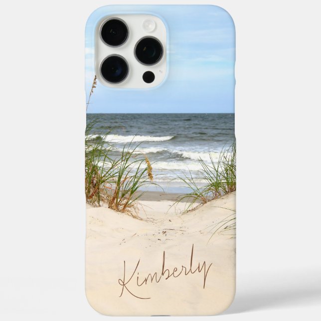 Beach iPhone 16 Pro Max Case (Back)