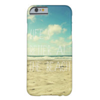 Beach iPhone 6 case ocean typography