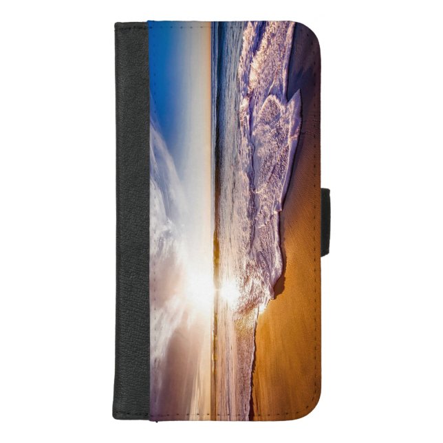 Beach iPhone Wallet Case (Front)