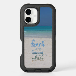 Beach is my Happy Place iPhone 16 Case