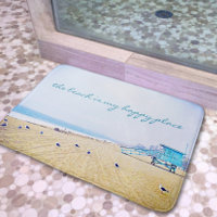 Beach Is My Happy Place Script Ocean Coastal Photo
