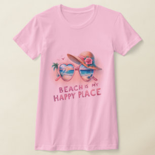 Beach is my happy place T-Shirt