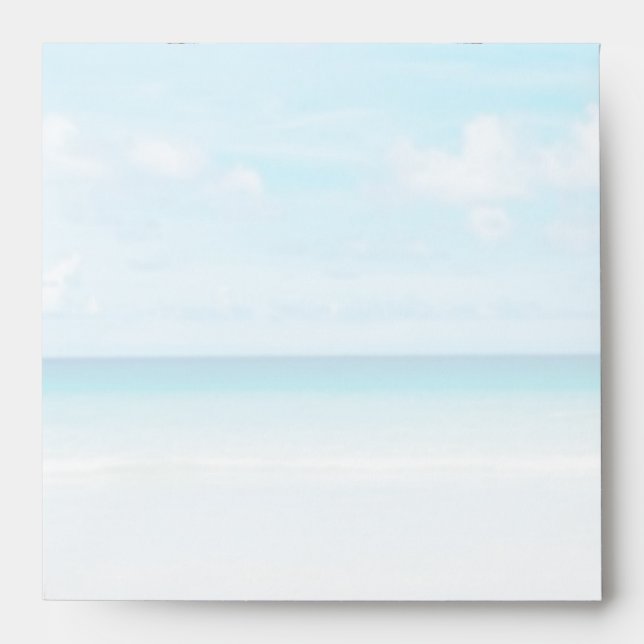 Beach Jewel stones Starfish Envelope (Front)