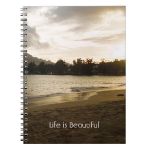 Beach Kauai (my photography) Notebook