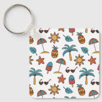 Happy Crab custom key chains