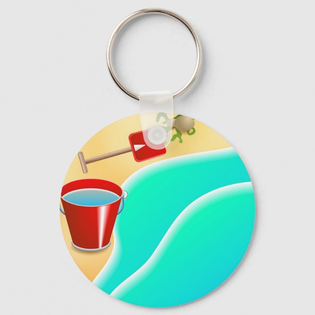 Beach Keychain (Front)