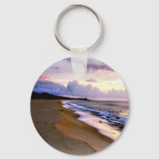 Beach Keychain Wedding Favor