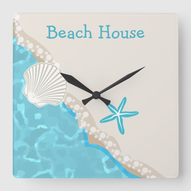 Beach Kitchen Clocks (Front)