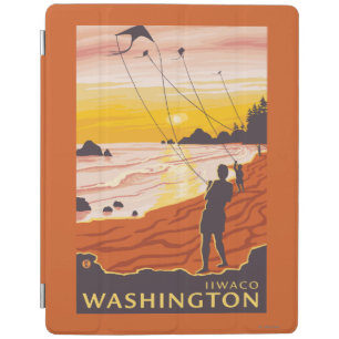 Beach & Kites - Ilwaco, Washington iPad Smart Cover
