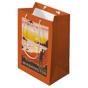 Beach & Kites - Moclips, Washington Medium Gift Bag
