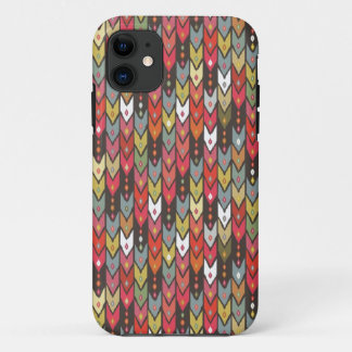 beach knit ikat arrow iPhone 11 case