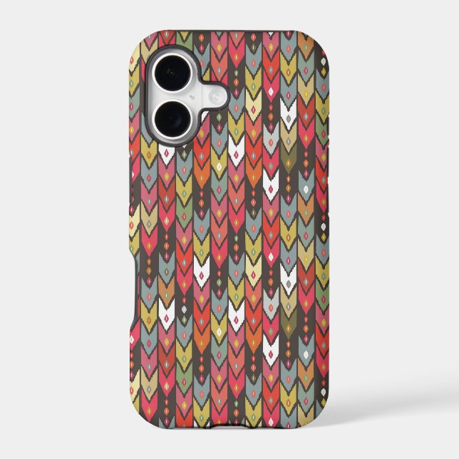 beach knit ikat arrow Case-Mate iPhone case (Back)