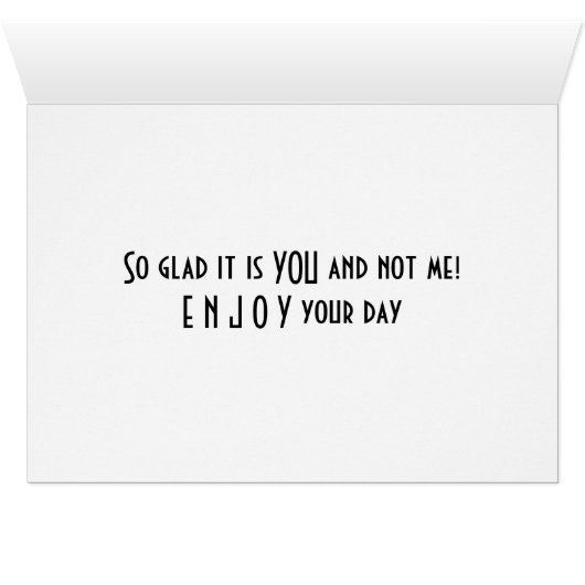 BEACH LADY SAYS HEARD YOU ARE 50! (Inside Horizontal (Bottom))