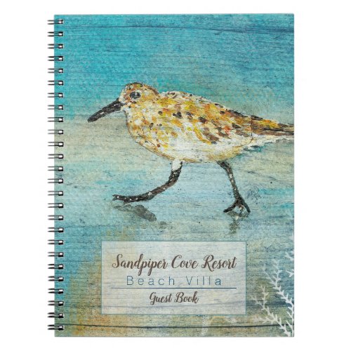 Beach Lake House Vacation Rental Guest Book
