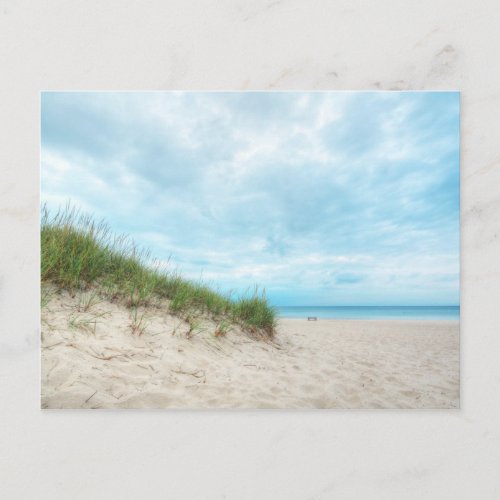 Beach Lake Michigan Landscape Seascape Postcard