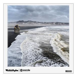 Beach Landscape In Winter Wall Decal