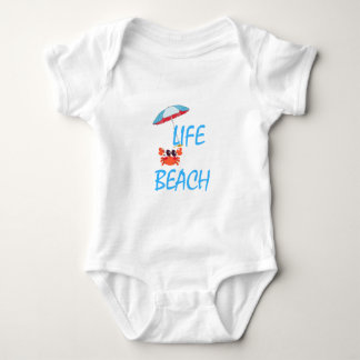 BEACH LIFE BABY BODYSUIT