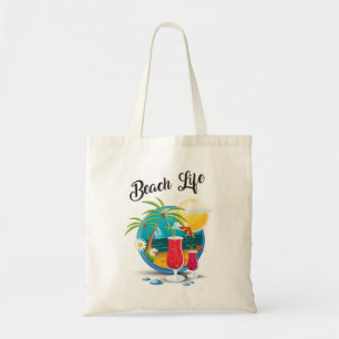 Beach Life Budget Tote