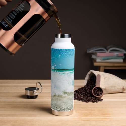 Beach Life Design Water Bottle