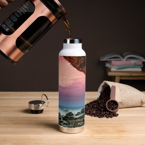 Beach Life Design Water Bottle