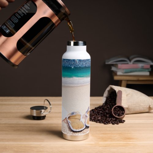 Beach Life Design Water Bottle