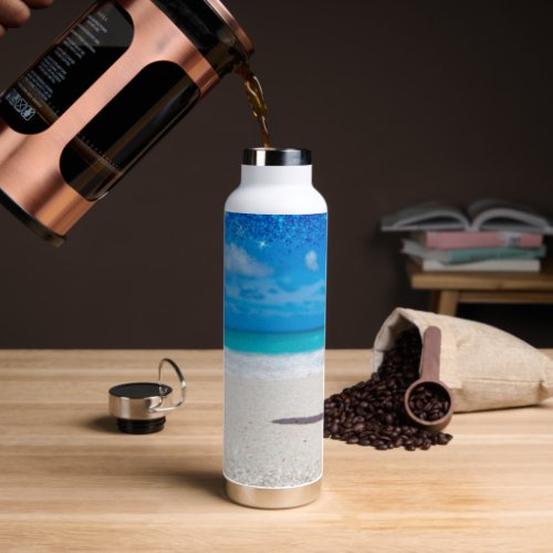 Beach Life Design Water Bottle