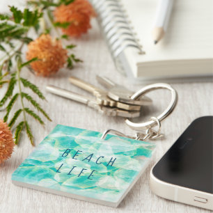Beach Life Keychain