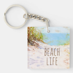 Beach Life Keychain