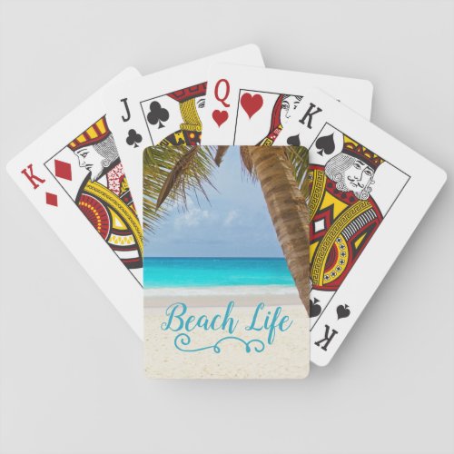 Beach Life Playing Cards