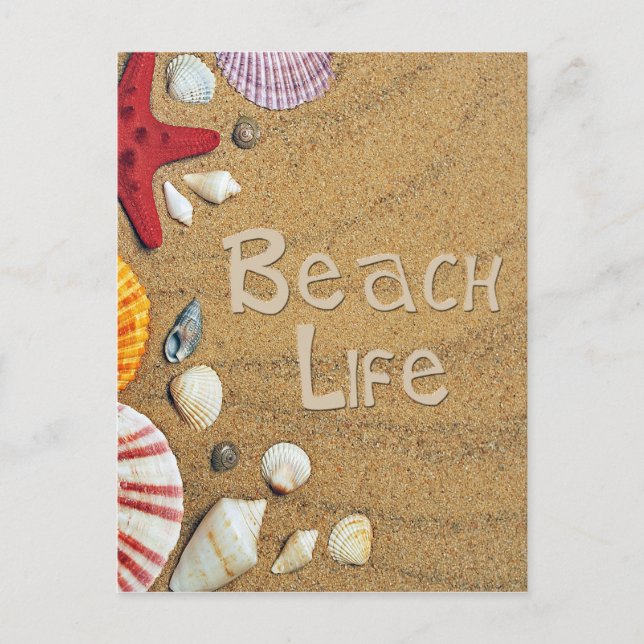 Beach Life Postcard (Front)