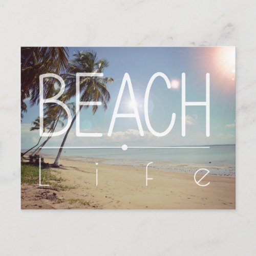 Beach Life Postcard