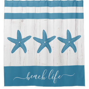 Beach Crabs Sea Life Shower Curtain, Zazzle