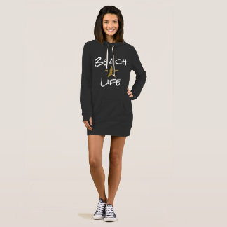 Beach Life Star Hoodie Dress