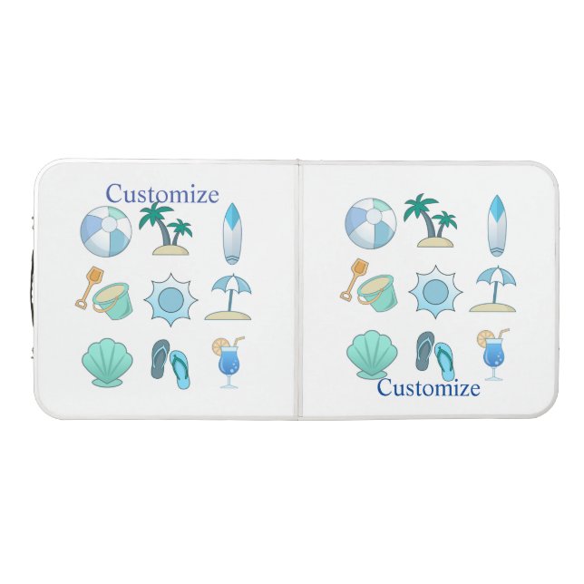 Beach Life Things Thunder_Cove Beer Pong Table (Top)