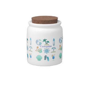 Beach Life Things Thunder_Cove Candy Jar
