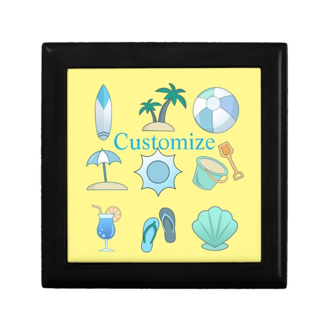 Beach Life Things Thunder_Cove  Gift Box (Front)