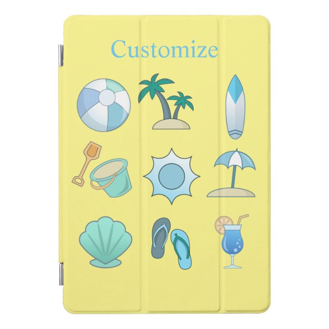 Beach Life Things Thunder_Cove iPad Pro Cover (Front)