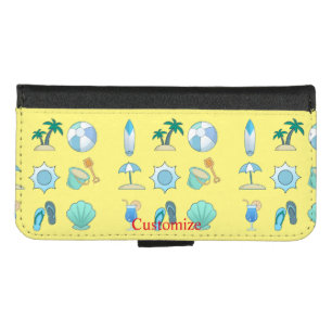 Beach Life Things Thunder_Cove iPhone 8/7 Wallet Case