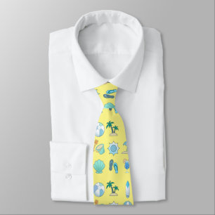 Beach Life Things Thunder_Cove  Neck Tie