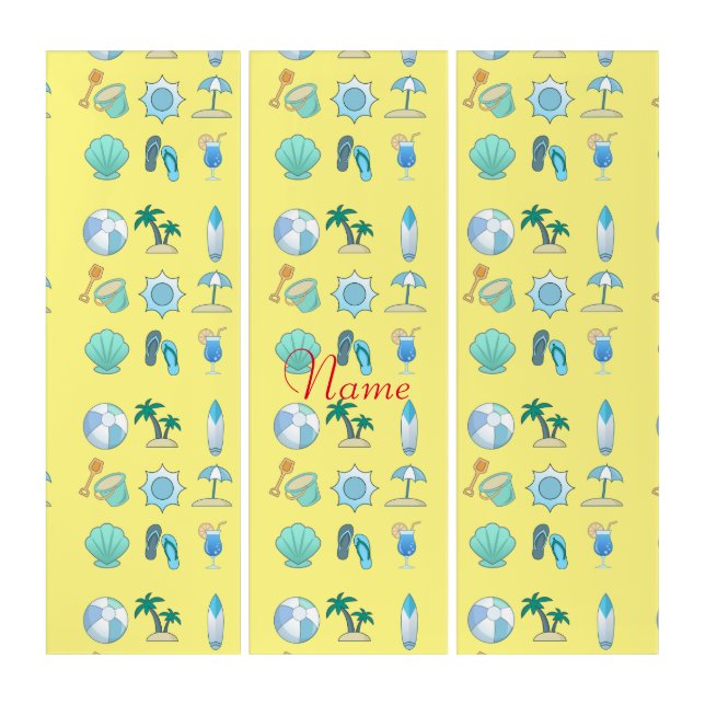 Beach Life Things Thunder_Cove  Triptych (Front)