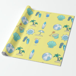 Beach Life Things Thunder_Cove Wrapping Paper