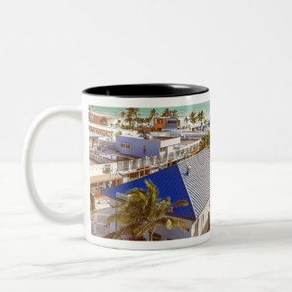 Beach life Two-Tone coffee mug