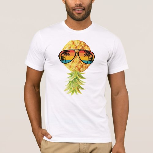 Beach life upside down pineapple T_Shirt Tank Top